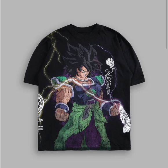 Darc Sport x Wolves Club Broly vs Gogeta “Side by Side” Tee Box Set Size Medium - Picture 7 of 9